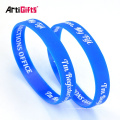 Free sample multi color decorative good quality men bangle en silicone fashion bracelet